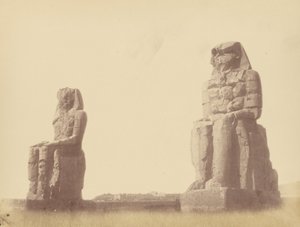 Colossus of Memnon by Théodule Devéria