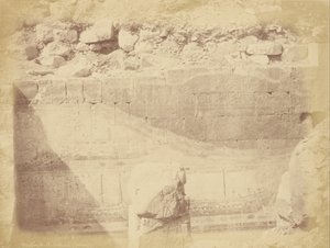 Medinet el-Bahari (Thebes) by Théodule Devéria