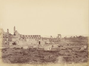 Overview of Karnak Including Tothmes III