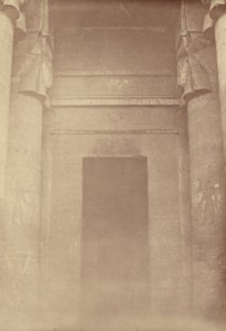 The Inner Entrance of the Temple of Denderah