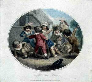 Buffet the Bear, engraved by Charles Knight, pub. by J.F. Tomkins