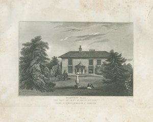 Checkley - Beauhurst Hall by Thomas (after) Underwood