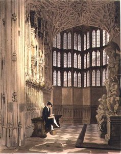 Henry the Seventh Chapel, plate R from 
