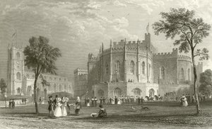Lancaster Castle by Thomas Allom