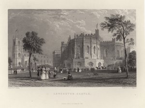 Lancaster Castle by Thomas Allom