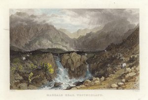 Mardale Head, Westmoreland by Thomas Allom