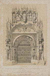 Picturesque Sketches in Spain: Title Page by Thomas Allom