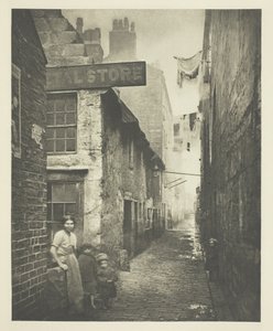 Old Vennel off High Street by Thomas Annan