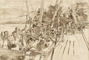 Unloading Coal, Hvitanes