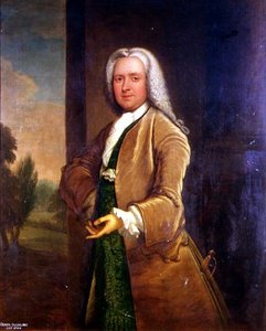 Portrait of Denzil Suckling (d.1744) by Thomas Bardwell