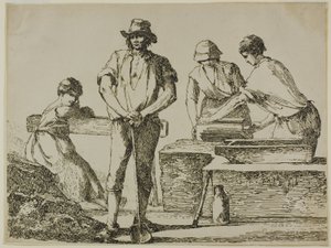 Tilemakers by Thomas Barker