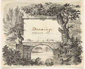 Vignette with Bridge Trees