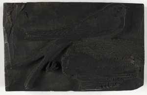 Woodblock for The Swallow, from A History of British Birds