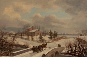 Pennsylvania Winter Scene