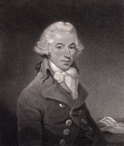 Portrait of Ignace Pleyel (1757-1831) engraved by William Nutter