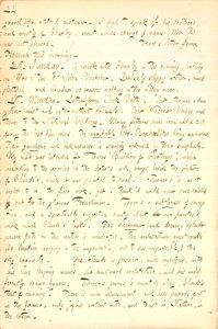 Describes a visit to the National Academy Gallery in London. Transcription by Thomas Butler Gunn