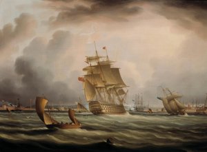 Shipping off Portsmouth