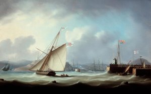 The Arrival of George IV at Leith Harbour