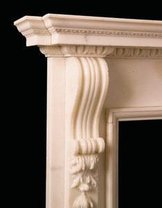 George II statuary chimneypiece, c.1755