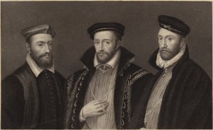 Cardinal de Chatillon, Admiral Coligni and d