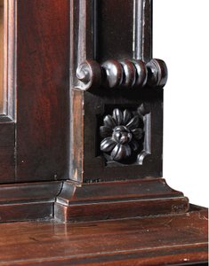 A George III breakfront bookcase