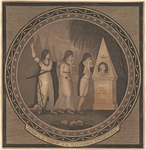 Sacred to the Memory of the Illustrious George Washington by Thomas Clarke