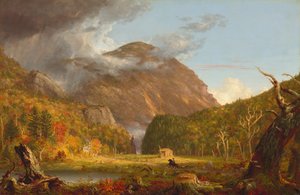 A View of the Mountain Pass Called the Notch of the White Mountains Crawford Notch