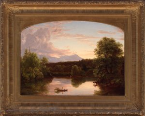 North Mountain and Catskill Creek by Thomas Cole