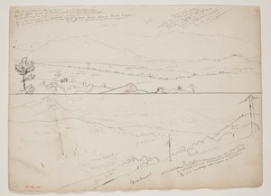 View Towards Ossipee Mountains by Thomas Cole