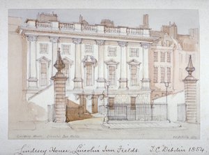 View of Lindsey House, Lincoln
