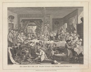 Humours of an Election Entertainment by Thomas Cook