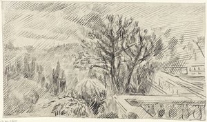View Over the City from a Terrace by Thomas Cool