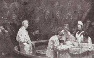 Philadelphia: Dr. D. Hayes Agnew, at the Close of a Clinic by Thomas Cowperthwait (after) Eakins