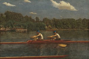 The Biglin Brothers Racing by Thomas Cowperthwait Eakins