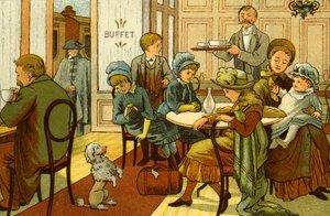 Victorian Holidays - Refreshments in the Buffet