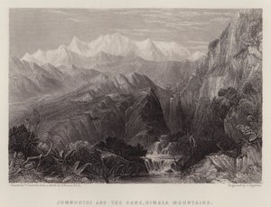 Jumnoutri and the Cone, Himala Mountains by Thomas Creswick