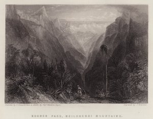 Kooner Pass, Neilgherri Mountains by Thomas Creswick