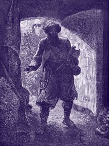 Ali Baba and the Forty Thieves by Thomas Dalziel