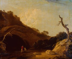 The Entrance to a Cave Near Gyah
