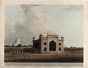The Taj Mahal, at Agra