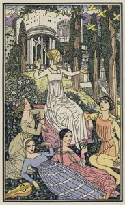 Illustration for The Decameron of Boccaccio
