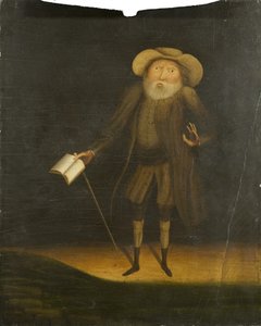 Portrait of Benjamin Lay by Thomas Dr Pole