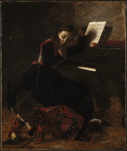Home Scene by Thomas Eakins