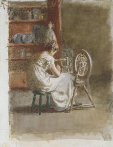 Homespun by Thomas Eakins