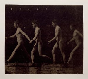 Marey Wheel Photographs of Unidentified Model