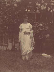 Mrs. Louis Kentin in Empire Dress