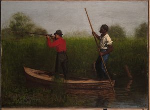 Rail Shooting on the Delaware by Thomas Eakins