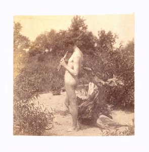 Standing Piper Study for Arcadia by Thomas Eakins