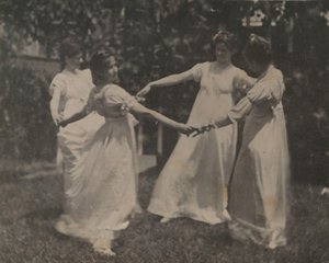 Susan Hannah Macdowell, Unidentified Girl, Elizabeth Macdowell, and Possibly Mary Macdowell by Thomas Eakins