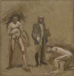 Taking the Count, Study by Thomas Eakins